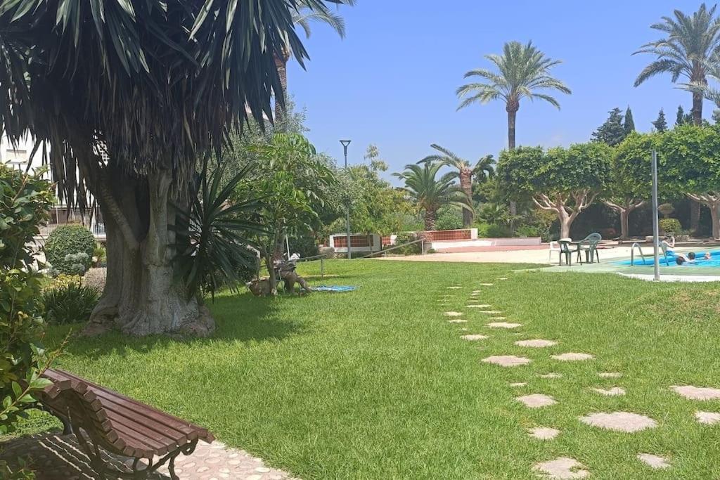 Apartamento 1ª Linea De Playa Alicante Exteriör bild