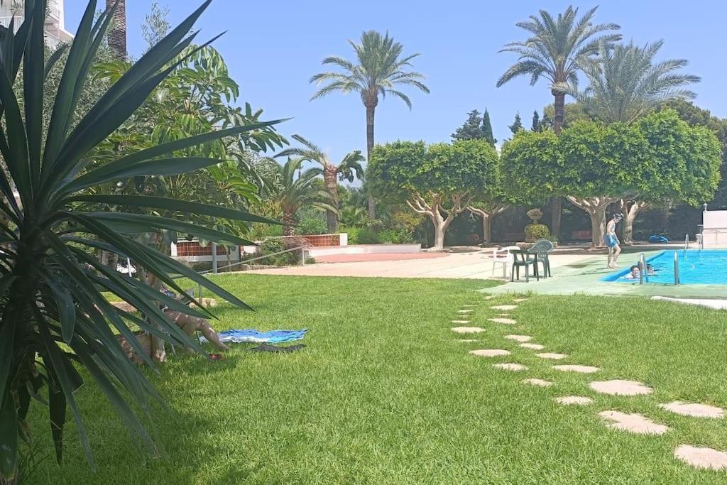 Apartamento 1ª Linea De Playa Alicante Exteriör bild
